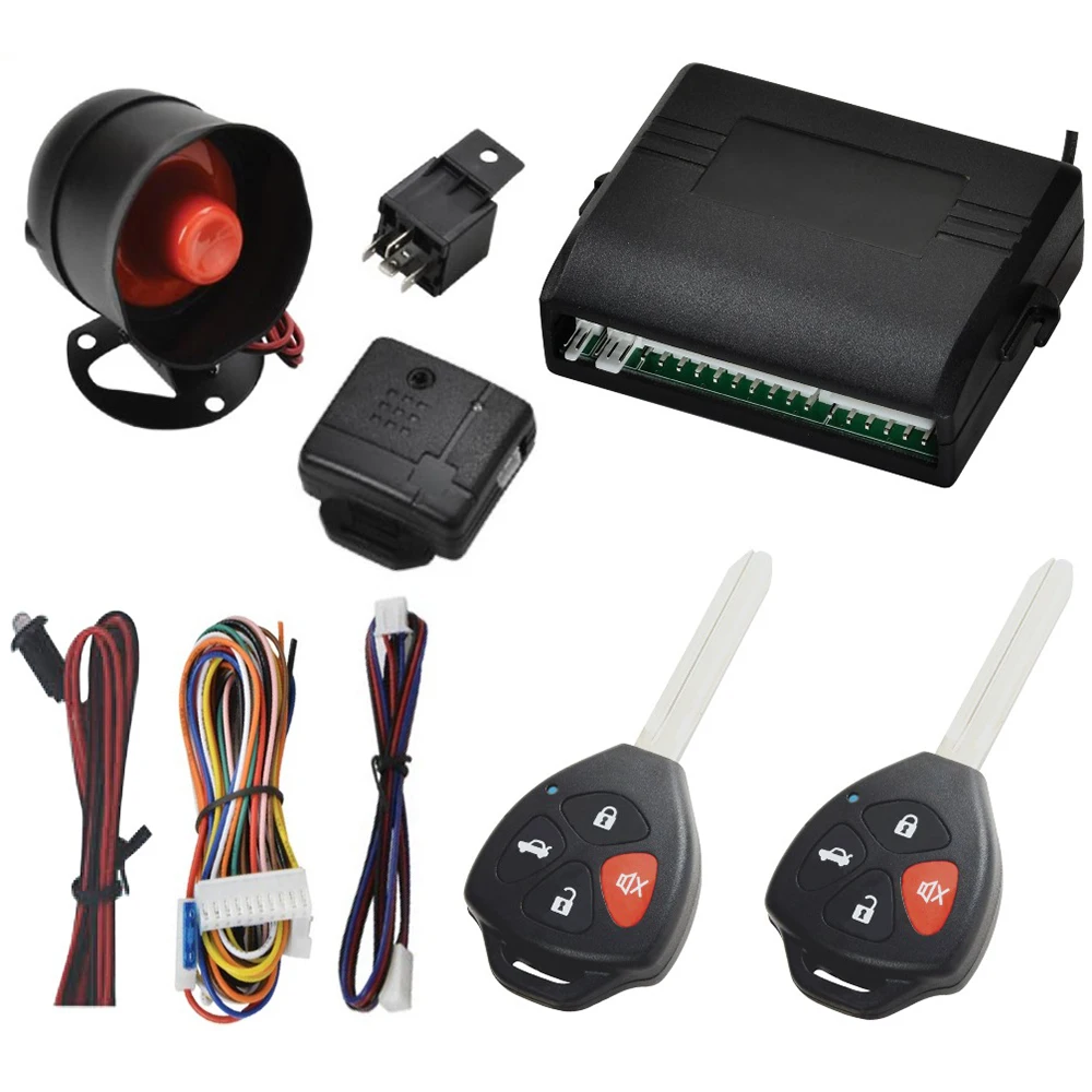 car alarm with trunk release