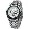 CURREN 8084 world blue male quartz watch floral design steel band water resistant dials decoration all type Casual watch