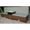 Wholesale Custom Comfortable Hotel Lobby Wood Bench For Sale