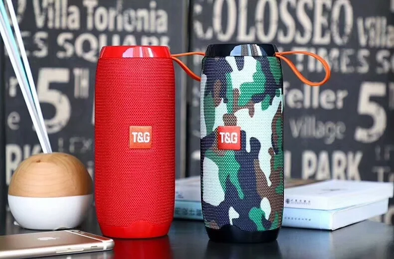 Hot Sale Fashion Portable Fabric Wireless Speaker TG106 with hands free function - ANKUX.COM