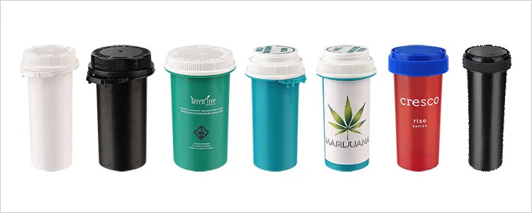 cbd-vials-group-a 14ml 23ml Plastic PP Joint Vials Tubes With Pop Top Cap