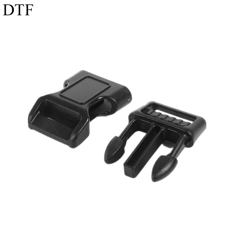 Plastic Side Release Buckle Curved Safety Buckle Plastic Dog Collar