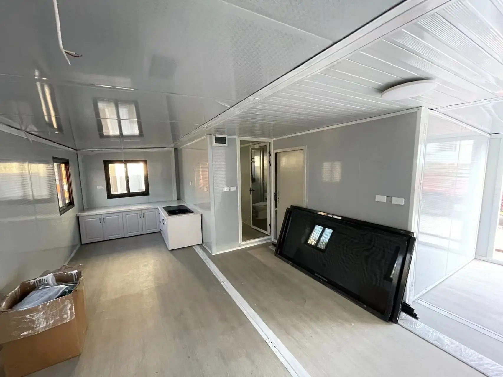 Expandable House 40 Foot Container With 3 Bedroom Home Plans 40ft ...