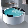 Classical Rectangle Constant Temperature Acrylic Function Switch Hot Tubs Acrylic Freestanding Soaking Massage Bathtub