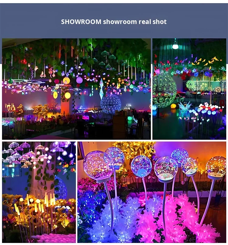 product planet shaped wedding stage decorative lights restaurant chandelier photo area starry sky ball middle sized wedding props-18
