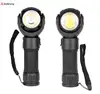 High Lumens 360 degreed Rotation Flashlights USB T6 COB LED Bright Working Light Torch camping Emergency outdoor activitys