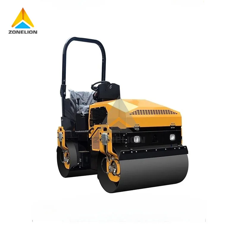 1ton Mini Double Drum Vibratory Asphalt Roller (fyl-880) - Buy Mini ...