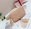 2018 China Supplier Popular Selling Chevron Quilted Fanny Packs With Rivet Ladies Waist Bags Wholesale
