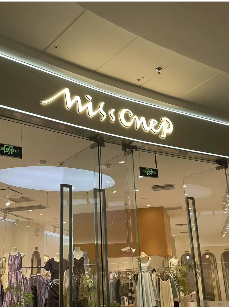 product custom made led illuminated art letter light for coffee shops clothing stores bars hair salons front desk counter sign design-5