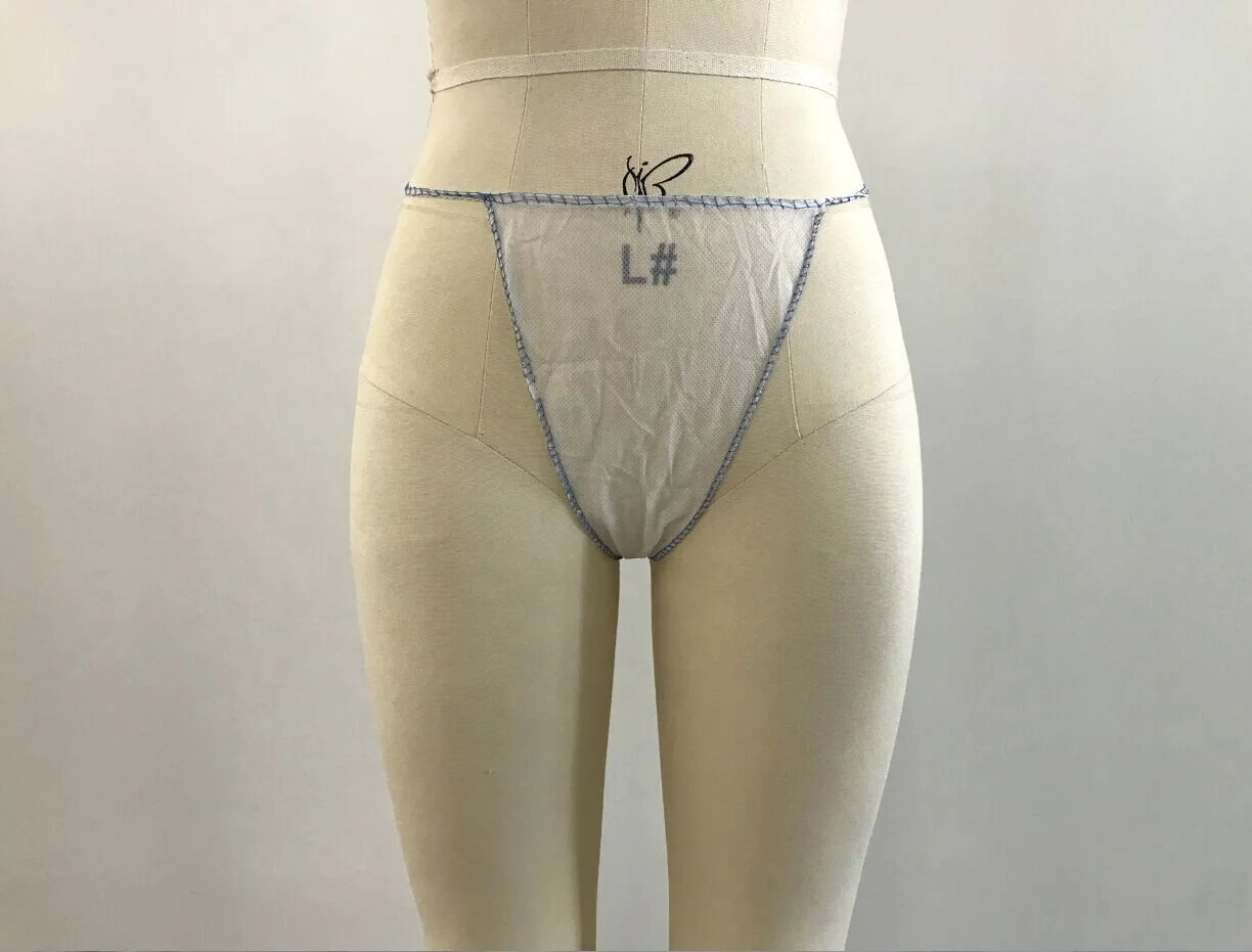 Sexy Thong Disposable G String For Both Women And Men Spa Panties