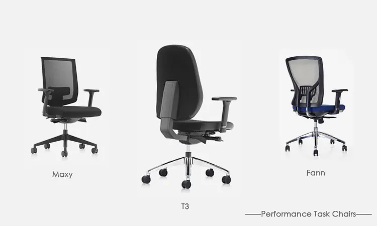 Cheemay mesh office ergonomic executive chair with black arms