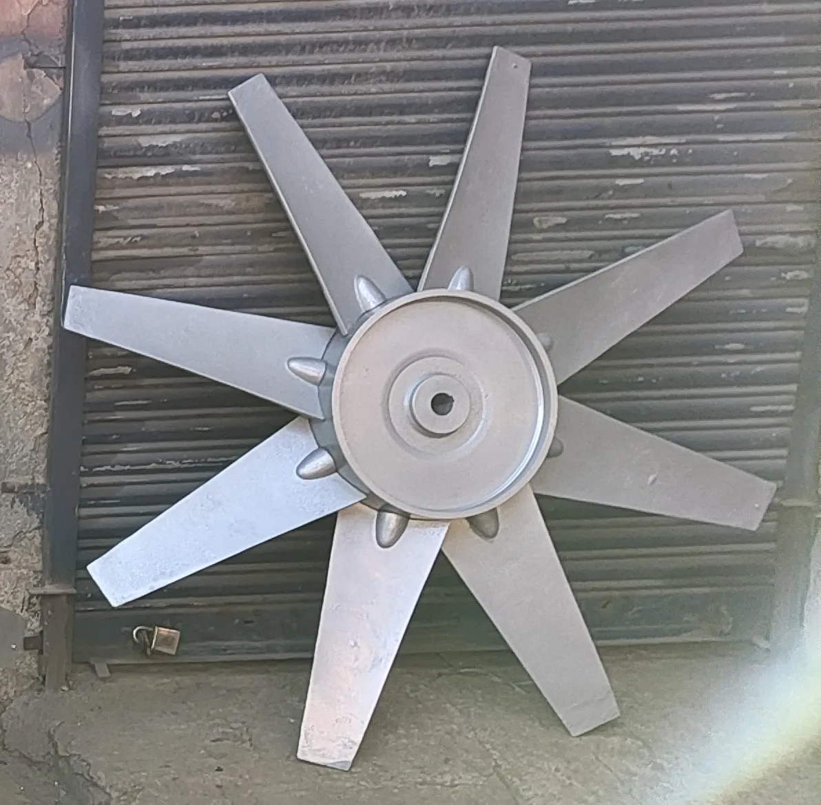 Axial Flow Fan, Aluminium, 300-1800mm, large - detail 2