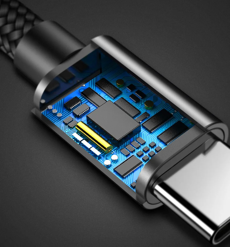 20volt 5A micro usb flexible cable 100w usbc to usbc auto disconnect cable - ANKUX.COM