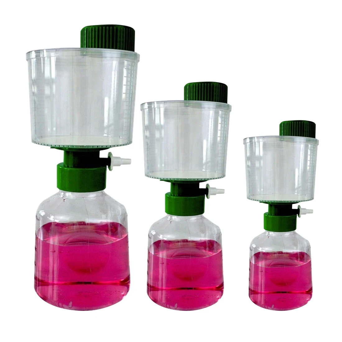 250ml Disposable Vacuum Filter Unit Membrane Vacuum Filter Bottle Top