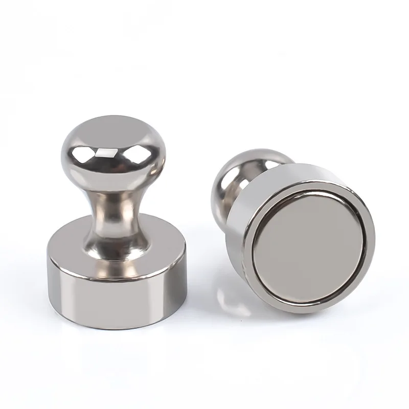 Neodymium Whiteboard Magnetic Push Pins Thumb Tacks Strong 3d Fridge ...