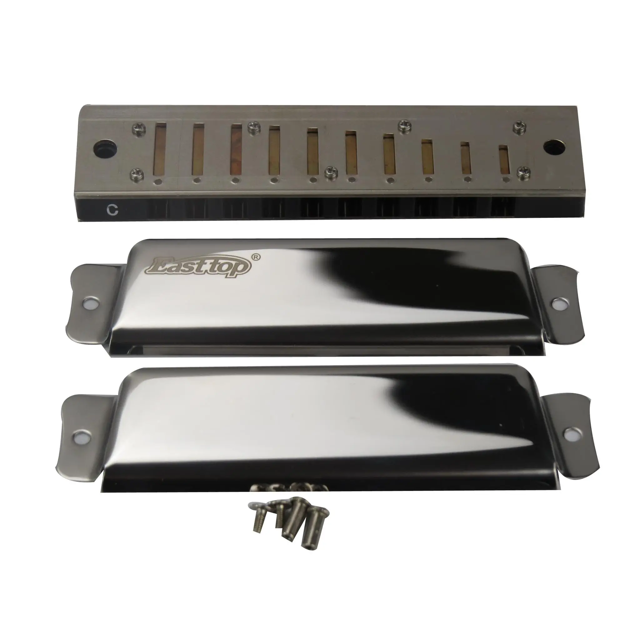 Easttop T10 10 Holes Harmonica Blues Harp Diatonic Mouth Organ Musical