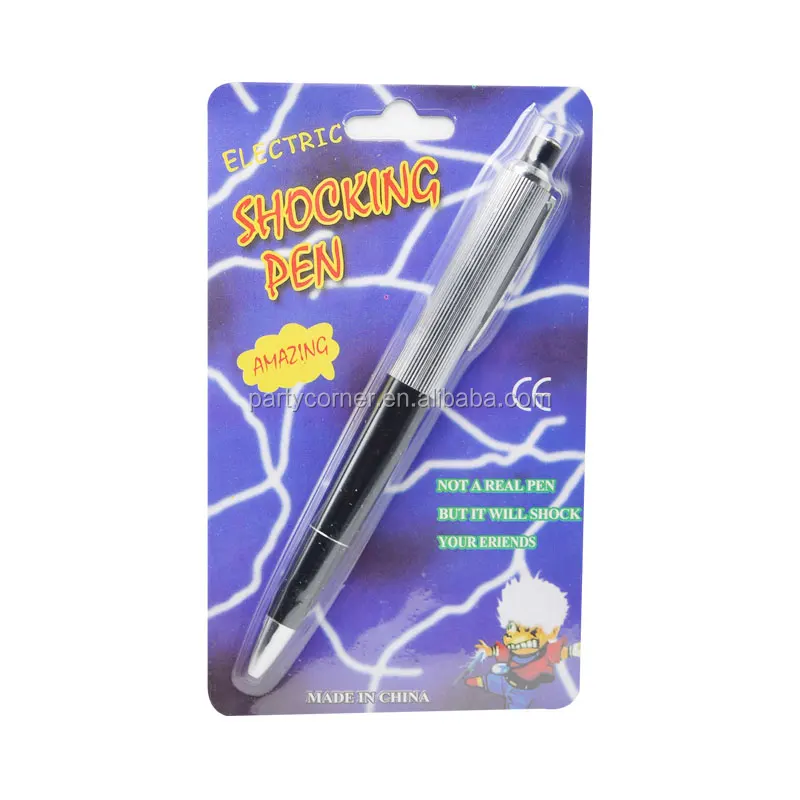 Details about   Shocking Electric Pen Prank Shock Trick Novelty Metal Joke Gag Toy Gift Funny US 
