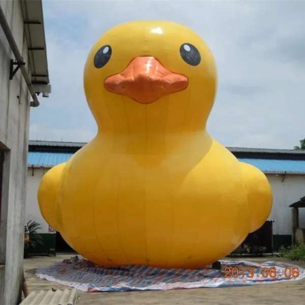 large yellow rubber duck