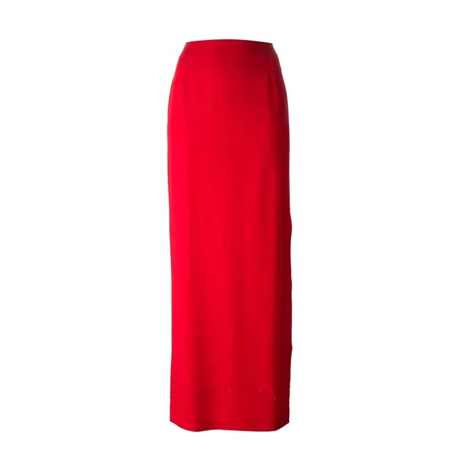 long skirt red