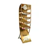Shopping Mall Stand Shelf Supermarket Metal Cube Wire Wine Display Rack