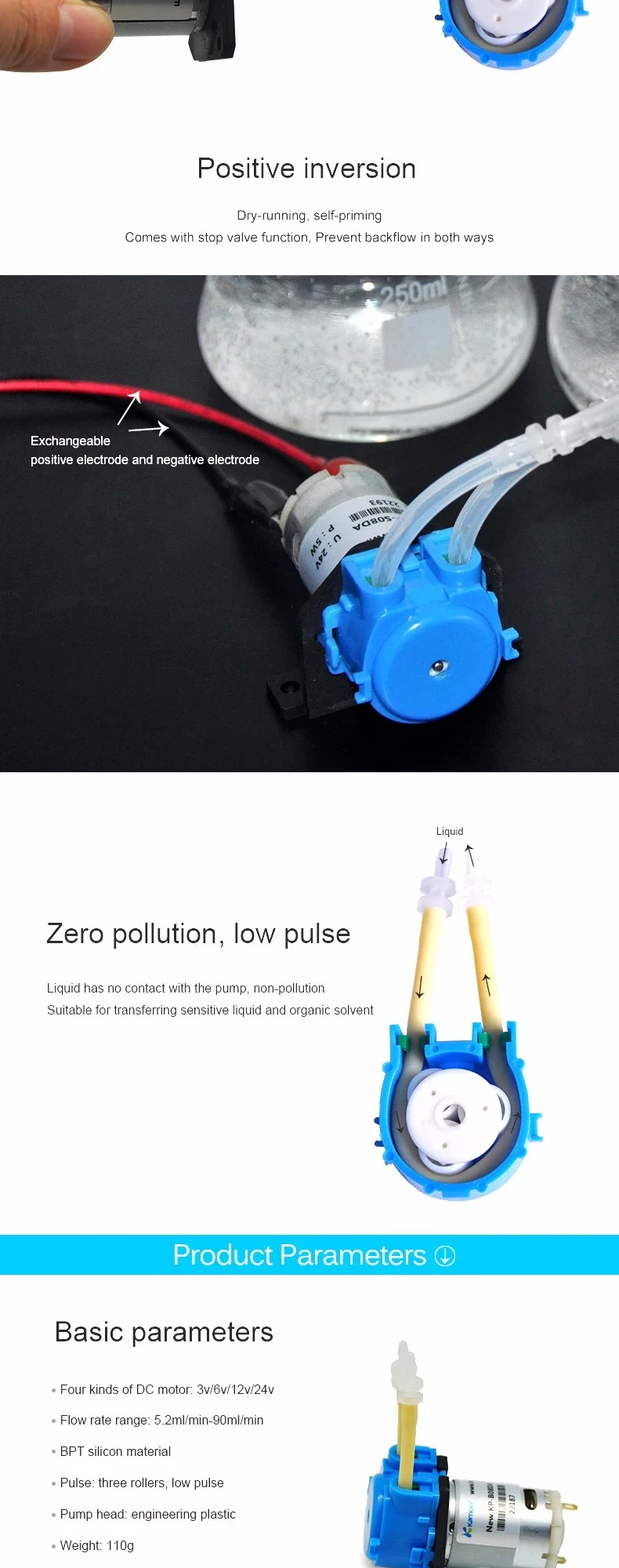 Kamoer Nkp Custom Mini Selfpriming Silicone Tubing Raspberry Pi