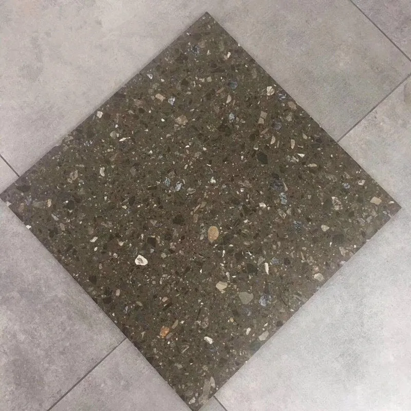 Grey Tile Terrazzo Floor Tiles  600X600MM