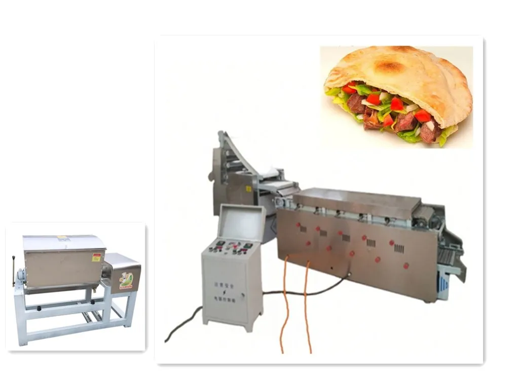 Full Automatic 30cm Turque Corn tortilla De Presse roti chapati making machine Pita Bread production line