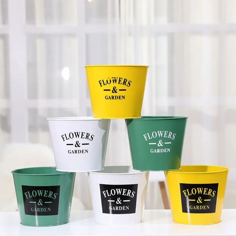 Cheap Metal Garden Planters Gardener's Eden Flower Pots Buy Gardener