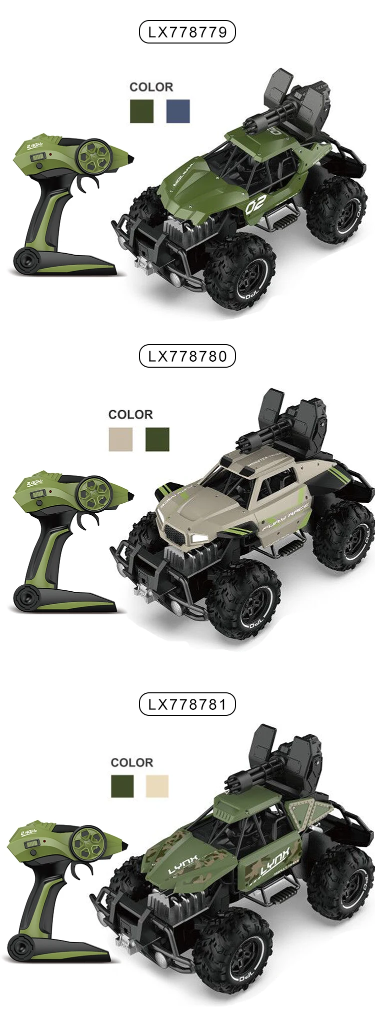 1:12 4WD RC Car 2.4G Radio Control RC Cars Toys High Speed Trucks Off-Road Trucks Toys RC Buggy For Children
