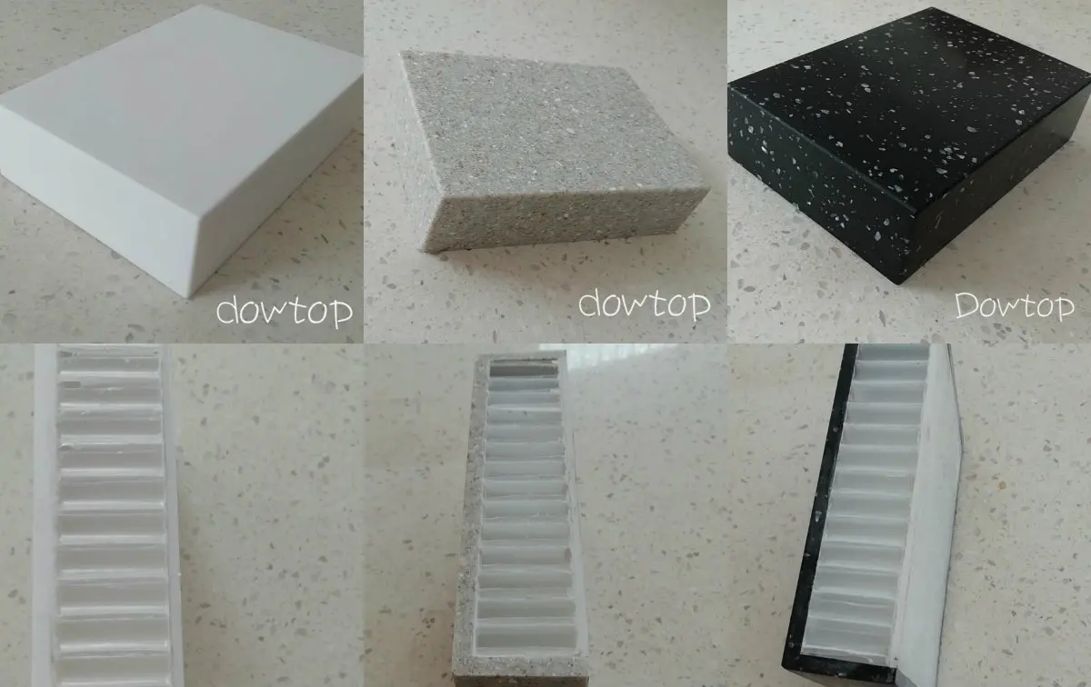 Wholesales square pure artificial stone sheet modify acrylic solid surface sheet for restaurant table tops