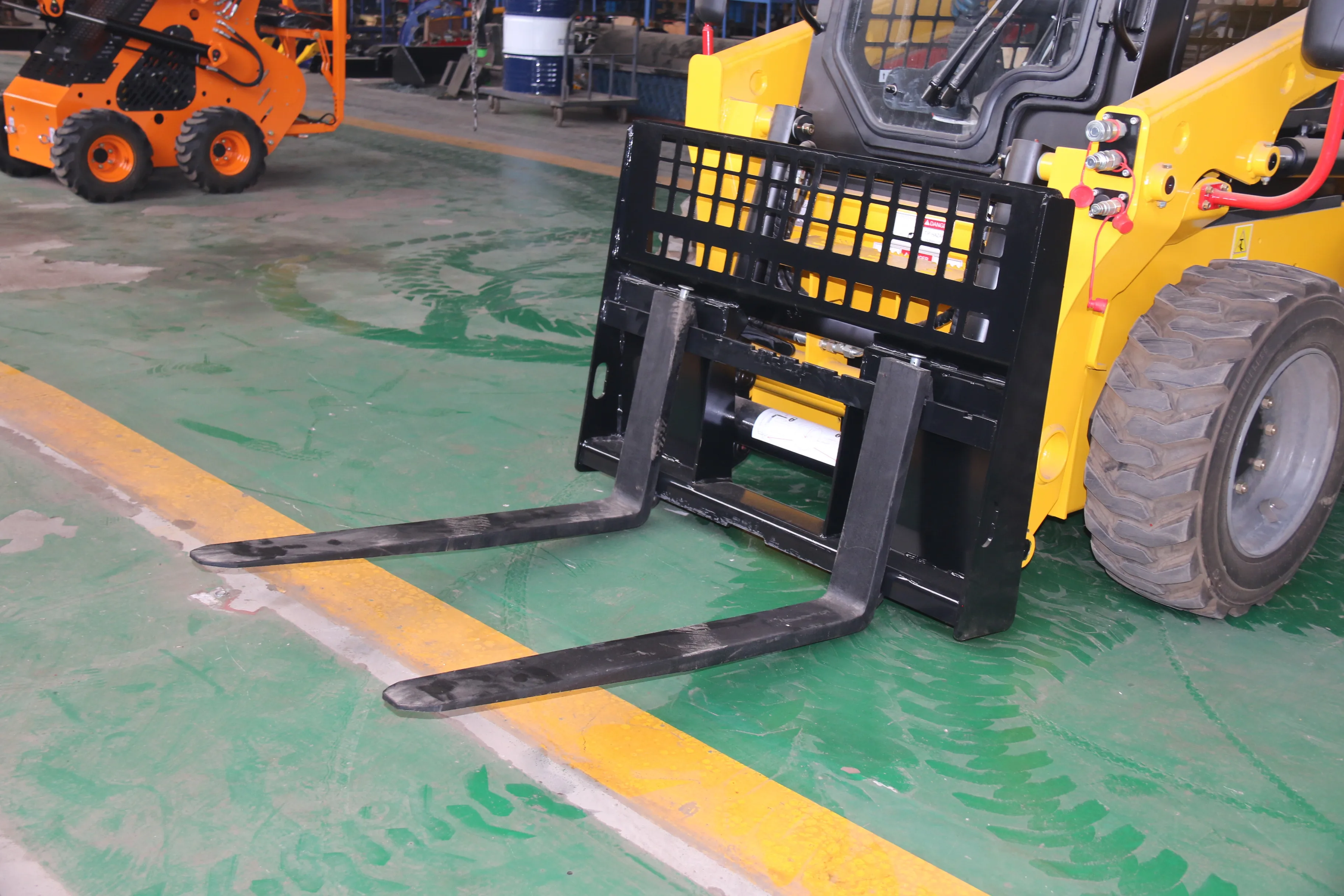 Skid Steer Loader Attachment Forklift Quick Attach Pallet Fork For Sale ...