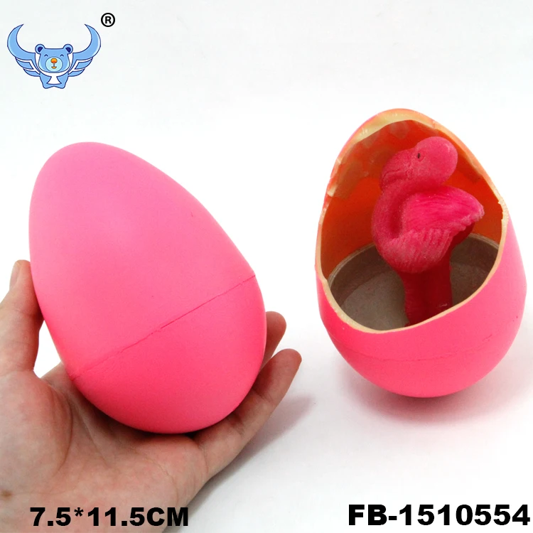 New Design Water Hatching Growing Pet Flamingo Egg Plastic Hatching Animal Egg Toys Buy Magic