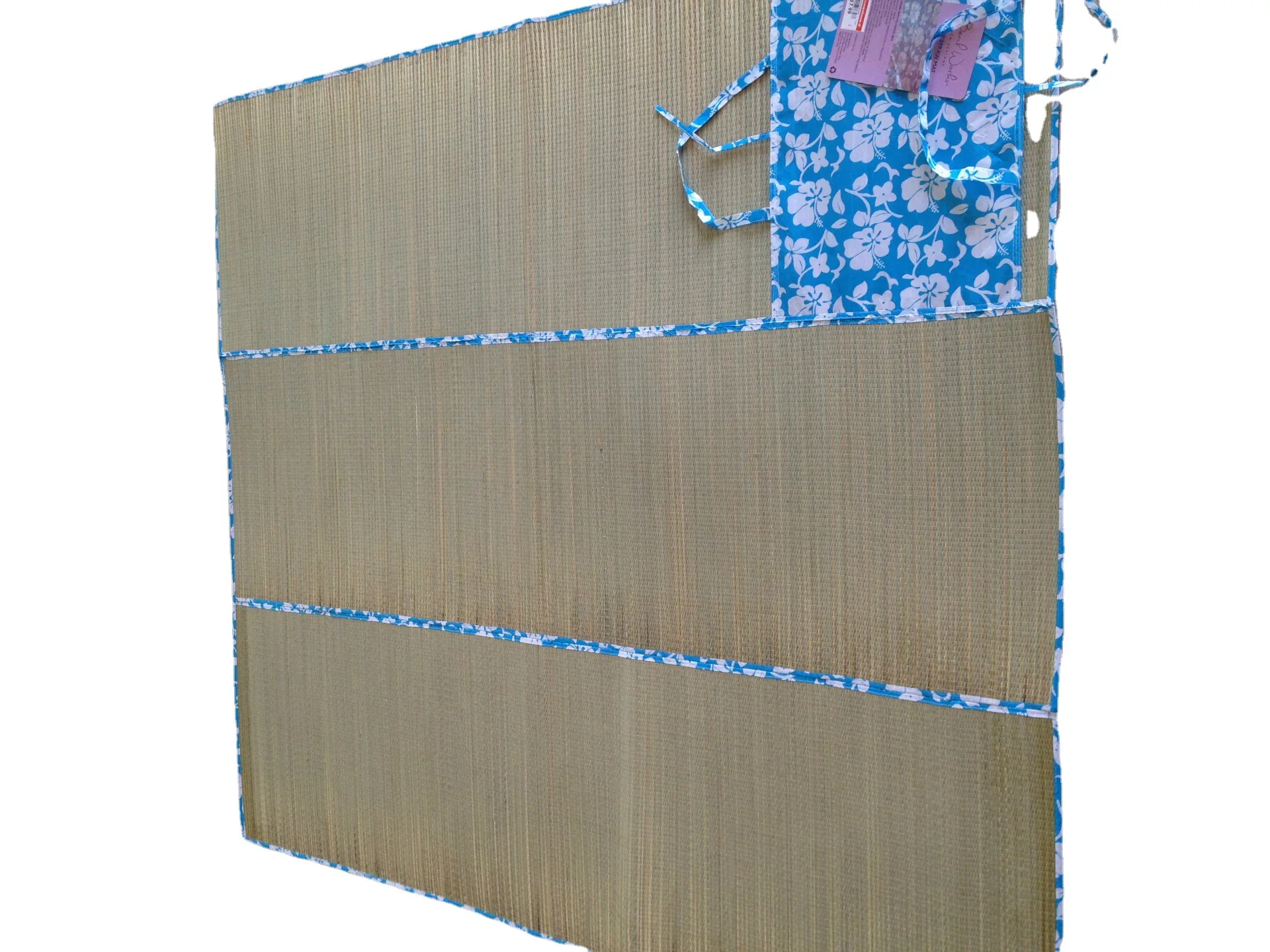 Wholesale Portable And Packable Straw Beach Mat 3 Folded Part Buy