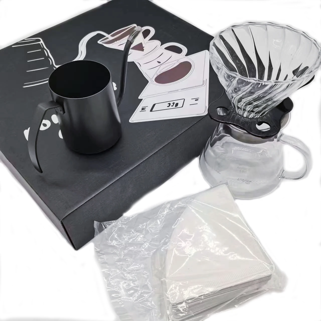 Hot Sale Portable Outdoor Camping Coffee Set Gift Box Packaging Travel