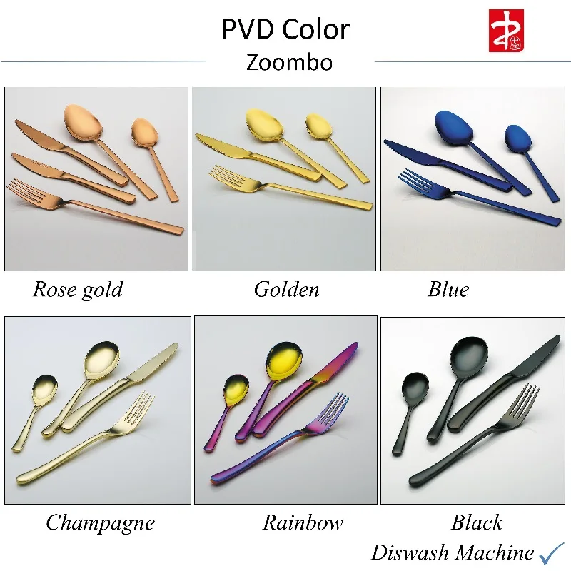 flatware PVD color