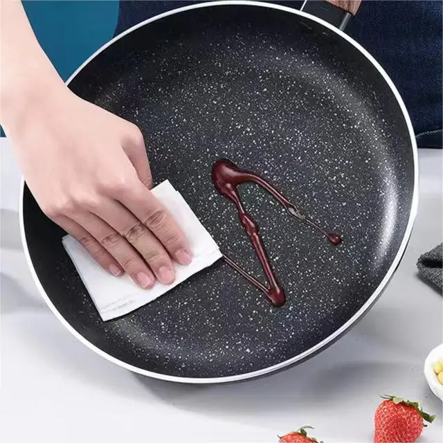 German Style Cookware Nonstick Oil Free Cookware Frying Cooking Pan Egg Pans Fry Pan With Long