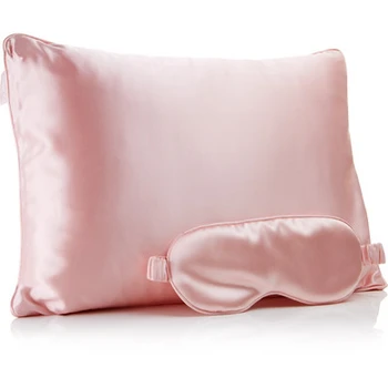 silk pillowcase and eye mask