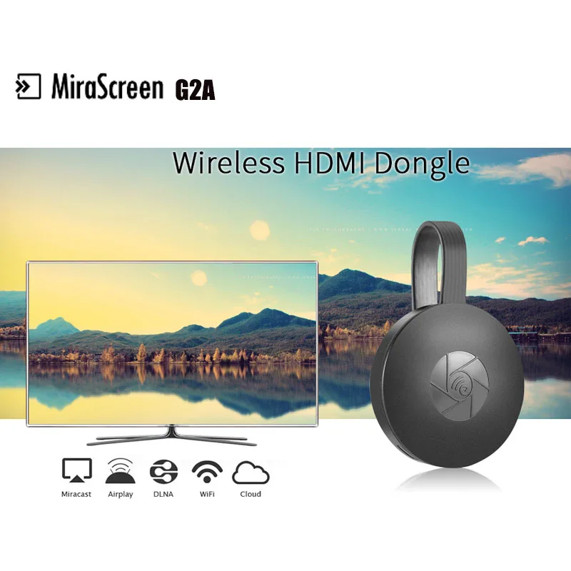 HDMI Dongle Wireless Wifi TV Stick Mirascreen G2 Adapter 1080P for Youtube Google Chromecast TV Screen Cast Mirror
