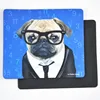 Cartoon Animal Pattern Mouse Pad Round Rubber Home Computer Mousepad Office Mice Pad Anti-slip Table Mat Study Room PC