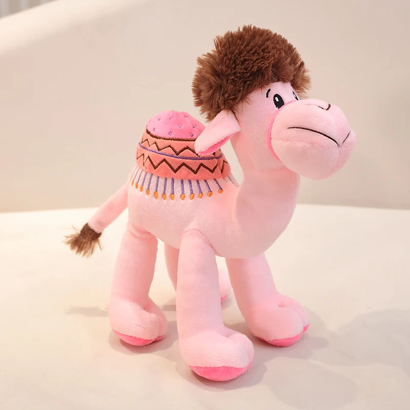 Camel Plush Stuffed Animals Toy Soft Camel Plush Toy Custom Pink Camel