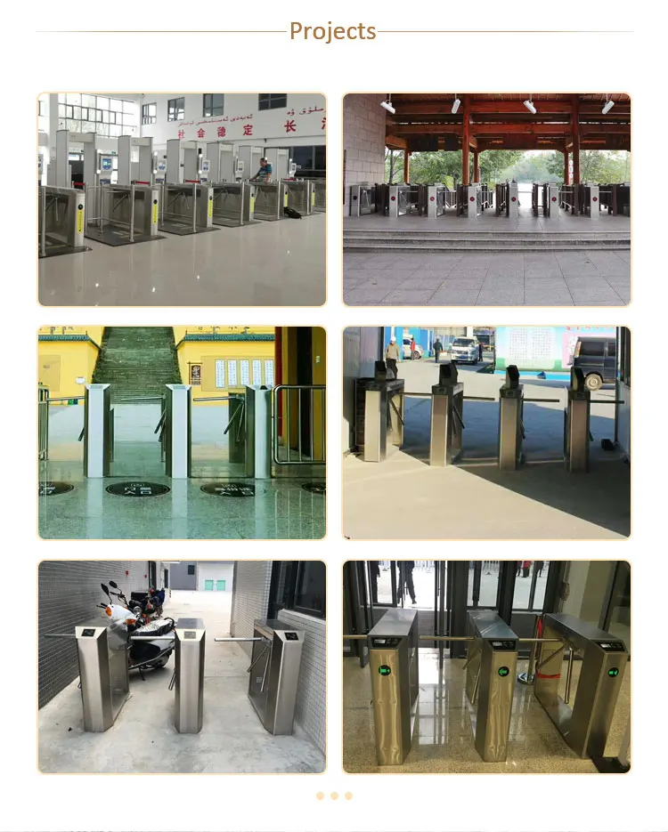 card reader tripod turnstile
