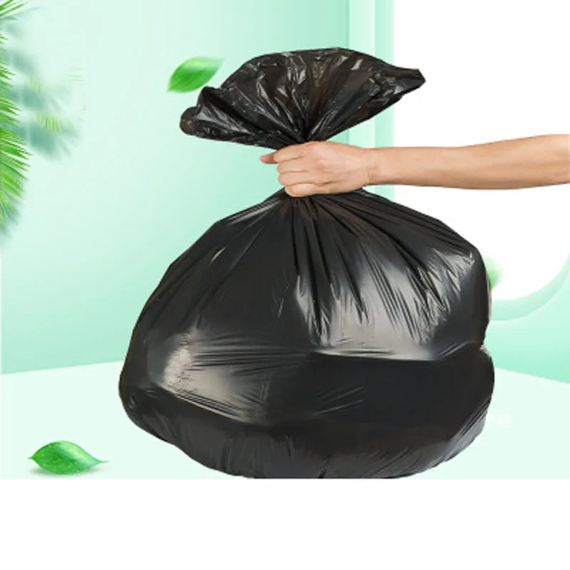 wholesale packaging customized black garbage recycling