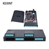 KEXINT FTTH 96 Port Fiber Optic Patch Panel MPO MTP Cassette 96 Core For LC Quad Adapter Max Modular