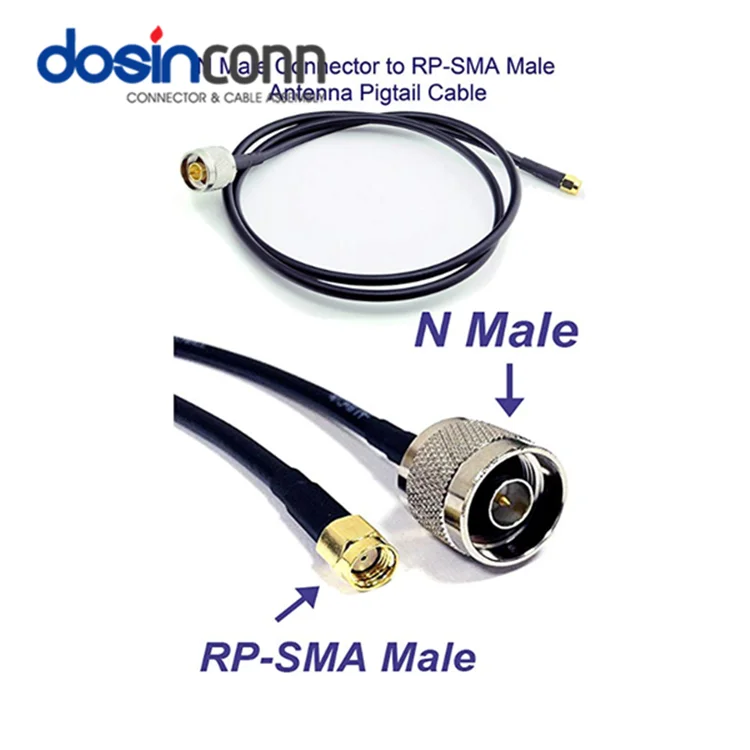 N Тип Rp-sma Мужской Женский Lmr400 400 Кабель-удлинитель Для ...