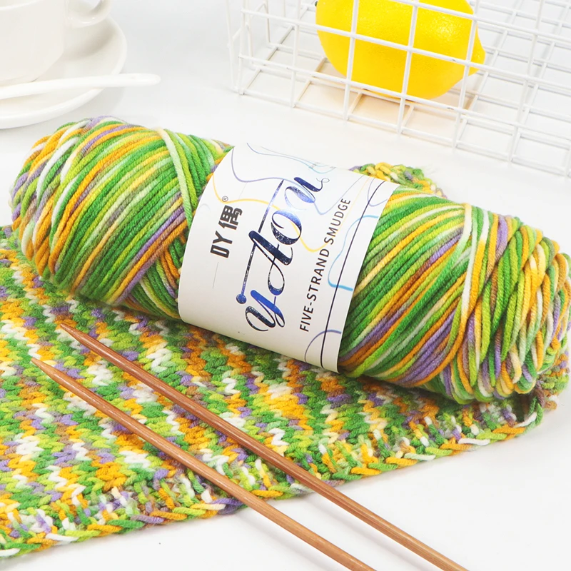 DIY hand-knitted yarn crochet acrylic yarn