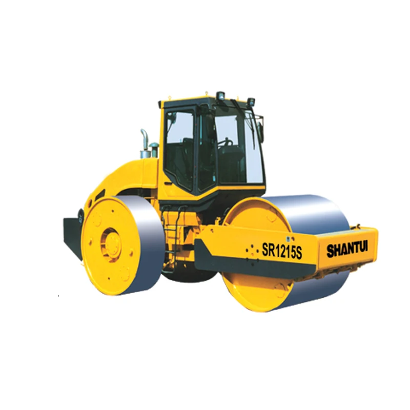 China  shantui brand SR1215S Double Drum Vibration Road Roller with spare parts for sale