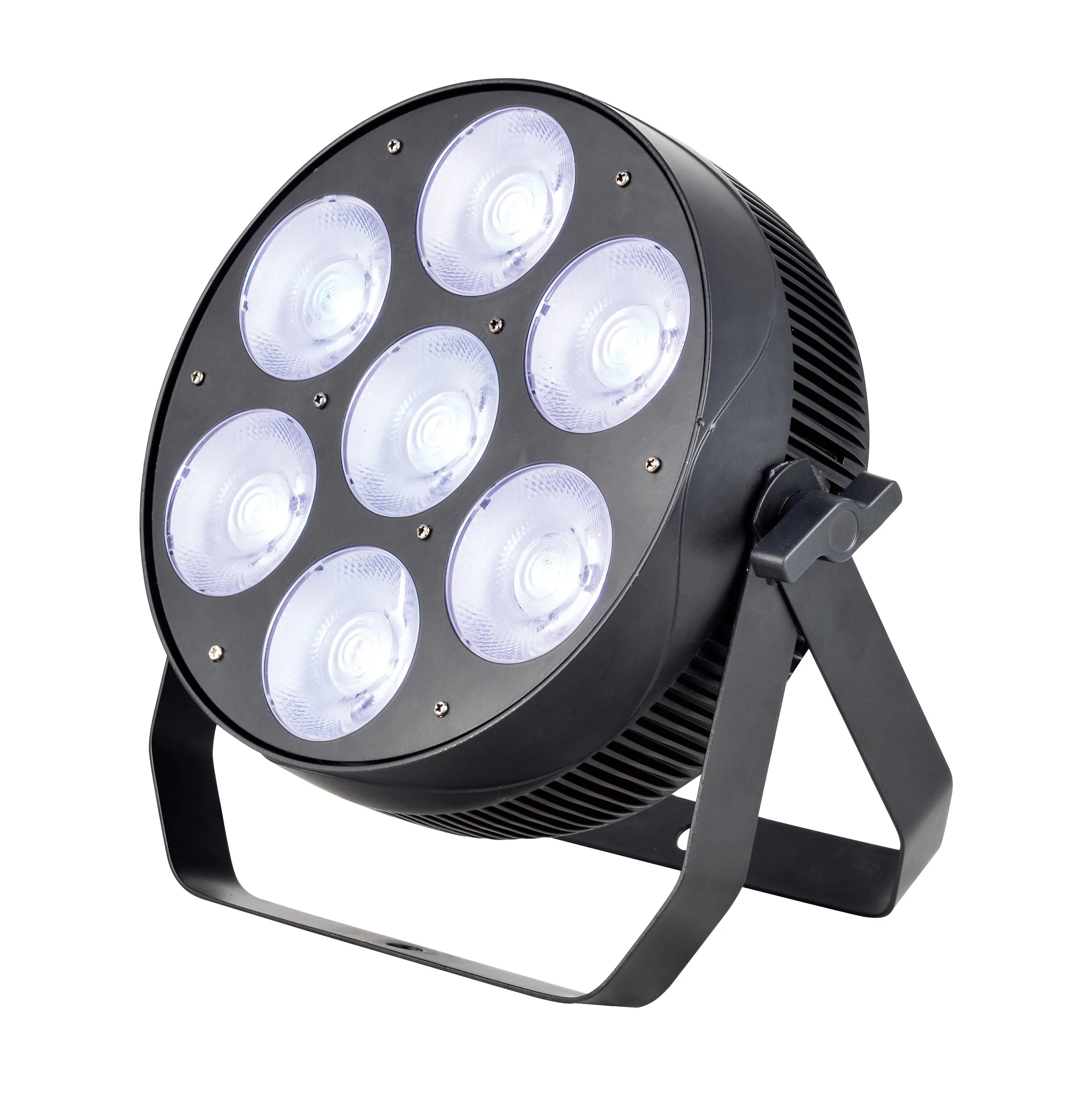 Big Dipper hot selling stage light 120w 7pcs  RGBWA+UV 6in1 led cob par light