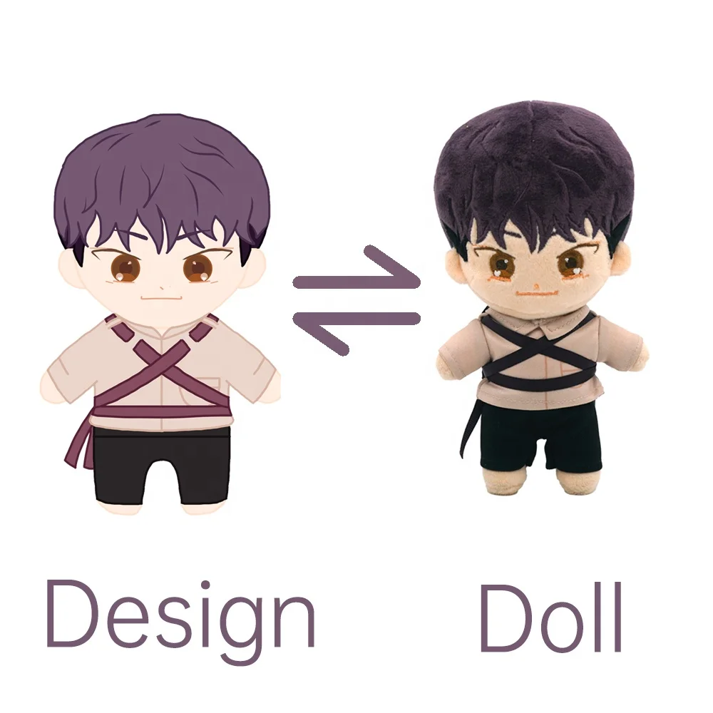 

Custom Cute tar Doll Kpop Plush Idol Dolls,1 Piece, Customized colour