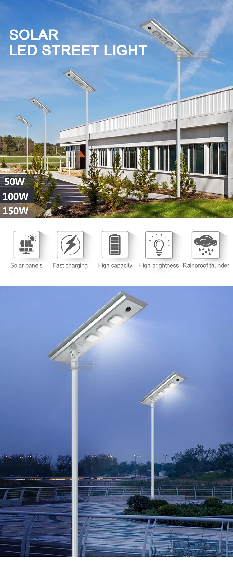 ALLTOP waterproof street lamp solar high-end wholesale-5