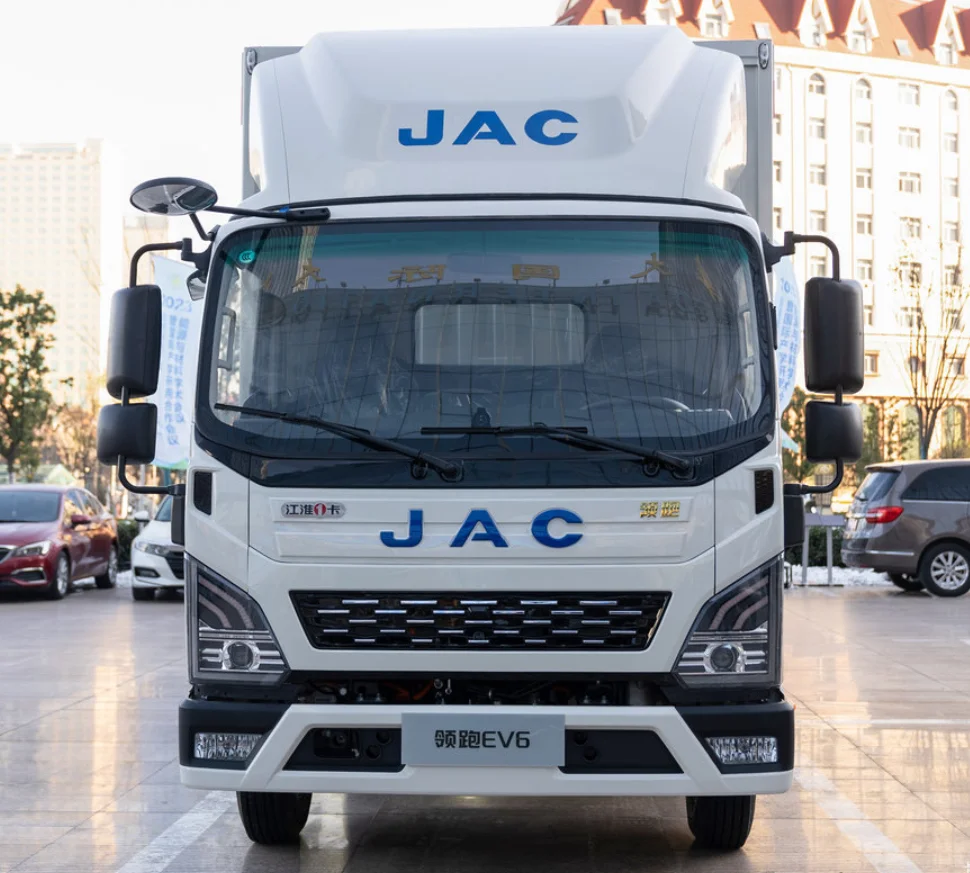 The New Jac Ev6 Light Electric Van Leads The Catl 100kilowatthour Jac
